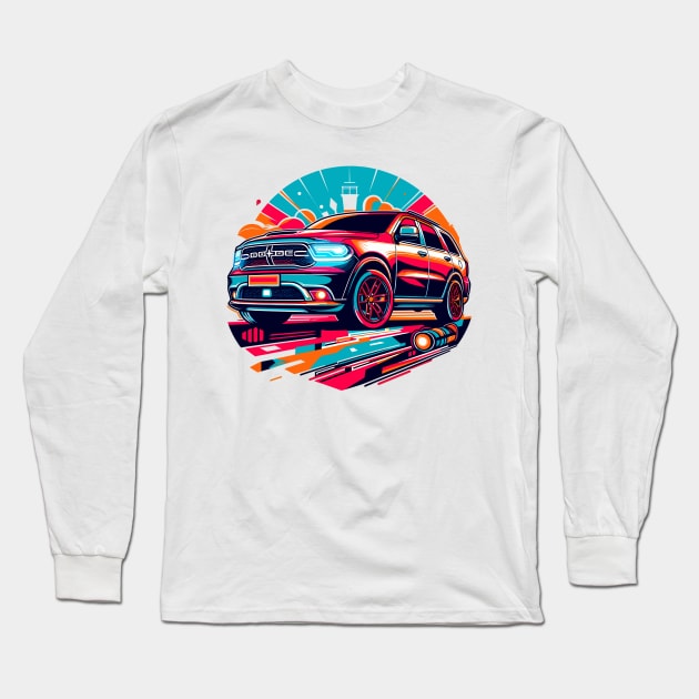 Dodge Durango Long Sleeve T-Shirt by Vehicles-Art